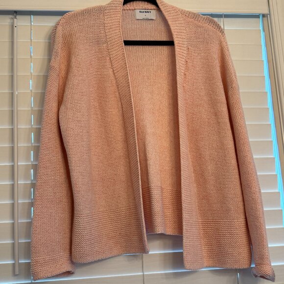 Old Navy Peach Cardigan (Size: M) - Picture 1 of 4